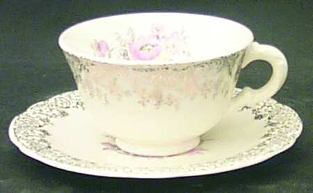 FSX191 Footed Cup & Saucer Set