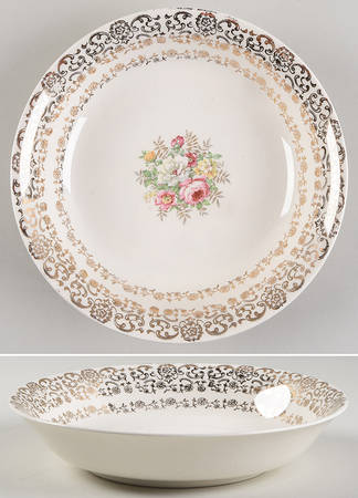 Old Lace Coupe Soup Bowl