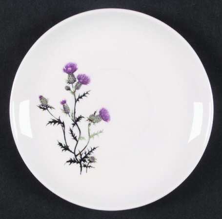Thistle (No Gold Border) Saucer