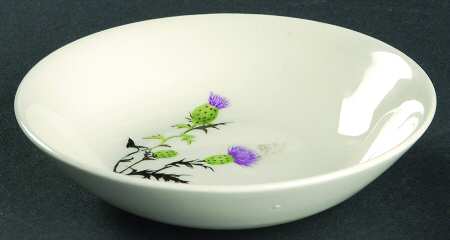 Thistle (No Gold Border) Fruit/Dessert (Sauce) Bowl