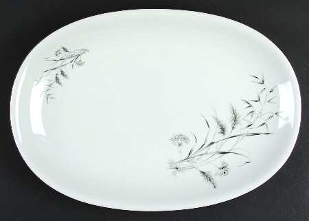 Silver Harvest 15" Oval Serving Platter