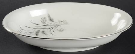 Silver Harvest 9" Oval Vegetable Bowl