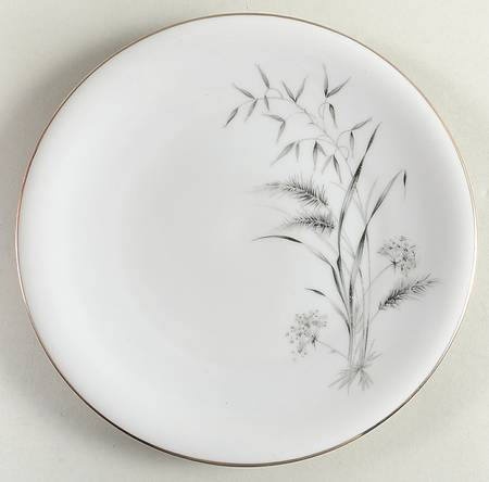 Silver Harvest Salad Plate