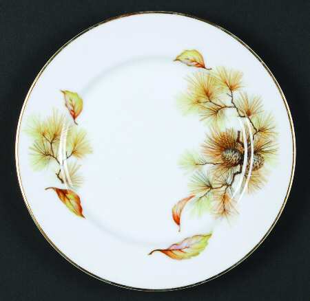 Autumn Bread & Butter Plate
