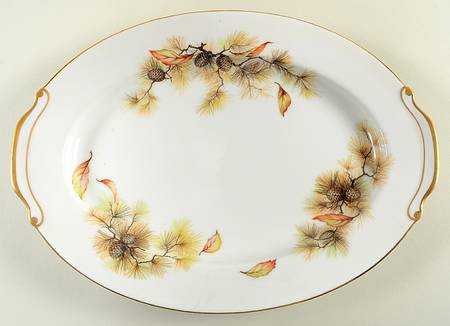 Autumn 12" Oval Serving Platter