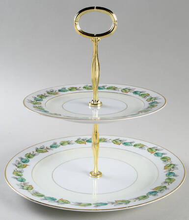 Garland 6 5/8"-10"  2 Tiered Serving Tray (Dp, Sp) HC