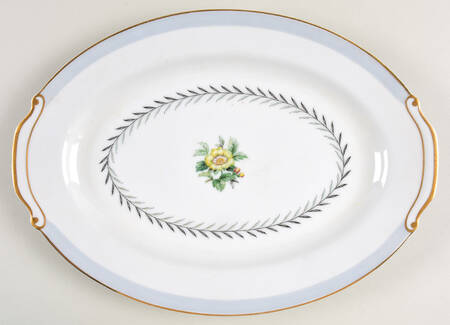 Island Wreath 12" Oval Serving Platter