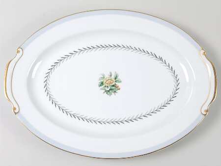 Island Wreath 16" Oval Serving Platter