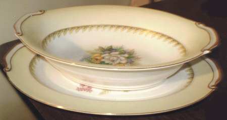 May Queen 11" Oval Vegetable Bowl