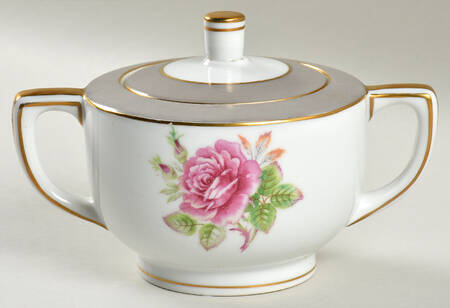 Mayflower Sugar Bowl & Lid