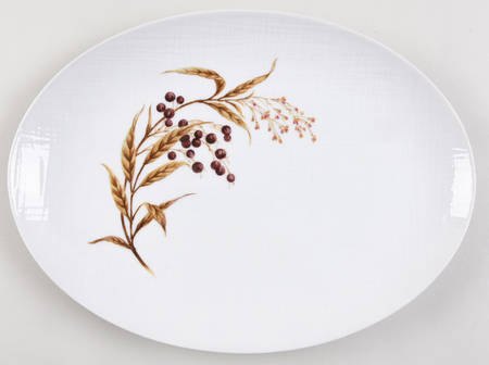 Mountain Berry 11" Oval Serving Platter