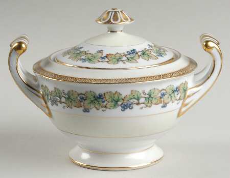 Orchard Sugar Bowl & Lid