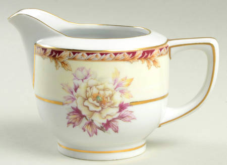 Peony (Band Border) Creamer