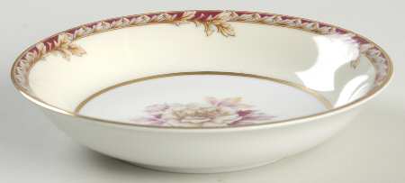 Peony (Band Border) Fruit/Dessert (Sauce) Bowl