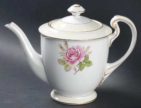 Rosette Small Teapot & Lid