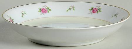 Rosebud Coupe Soup Bowl