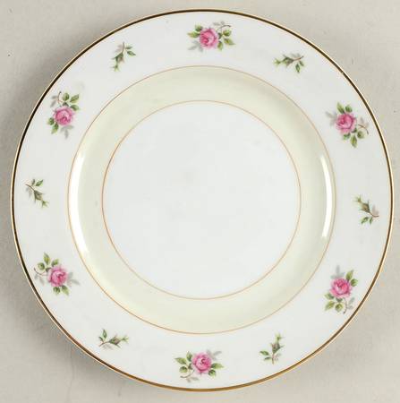 Rosebud Salad Plate