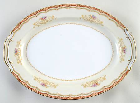 Victoria 14" Oval Serving Platter