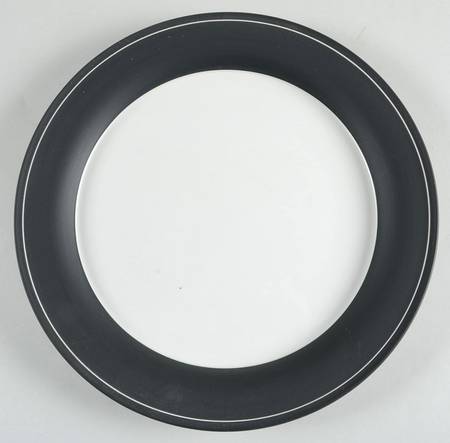 Villa Grande Black 12" Chop Plate (Round Platter)