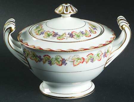 Vineyard Sugar Bowl & Lid