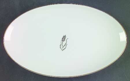 Gold Wheat Relish/Gravy Underplate
