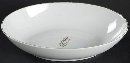 Gold Wheat 10" Oval Vegetable Bowl