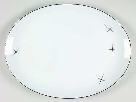 Cross Star 16" Oval Serving Platter