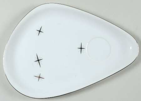 Cross Star Snack Plate