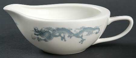 Dragon Blue and Gray Creamer