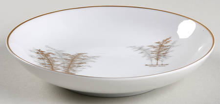 Gold Bamboo Fruit/Dessert (Sauce) Bowl