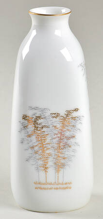 Gold Bamboo Bud Vase