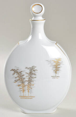 Gold Bamboo Sakebottle with Lid