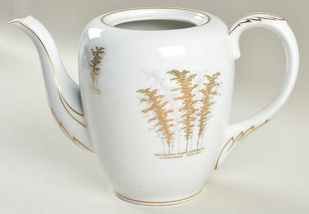 Gold Bamboo Coffee Pot No Lid