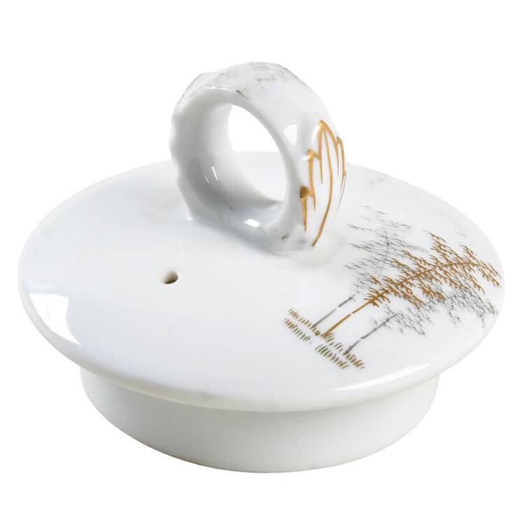 Gold Bamboo Lid for Coffee Pot