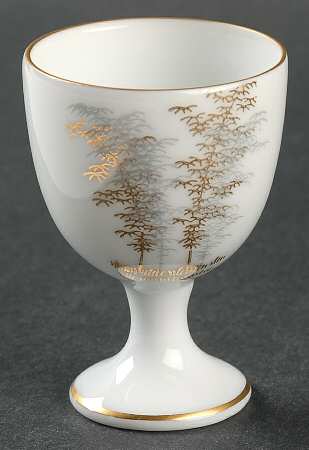 Gold Bamboo Single Egg Cup