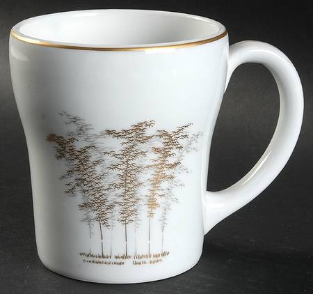 Gold Bamboo Mug