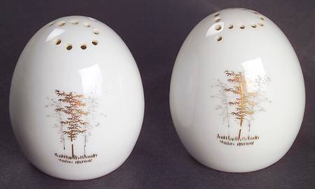 Gold Bamboo Salt & Pepper Set