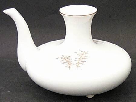 Gold Bamboo Sake Bottle