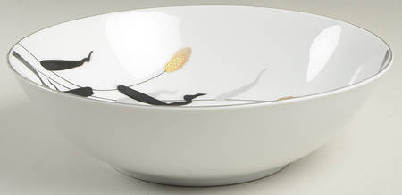 Gold Wave 10" Round Vegetable Bowl