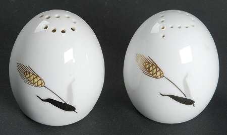 Gold Wave Salt & Pepper Set