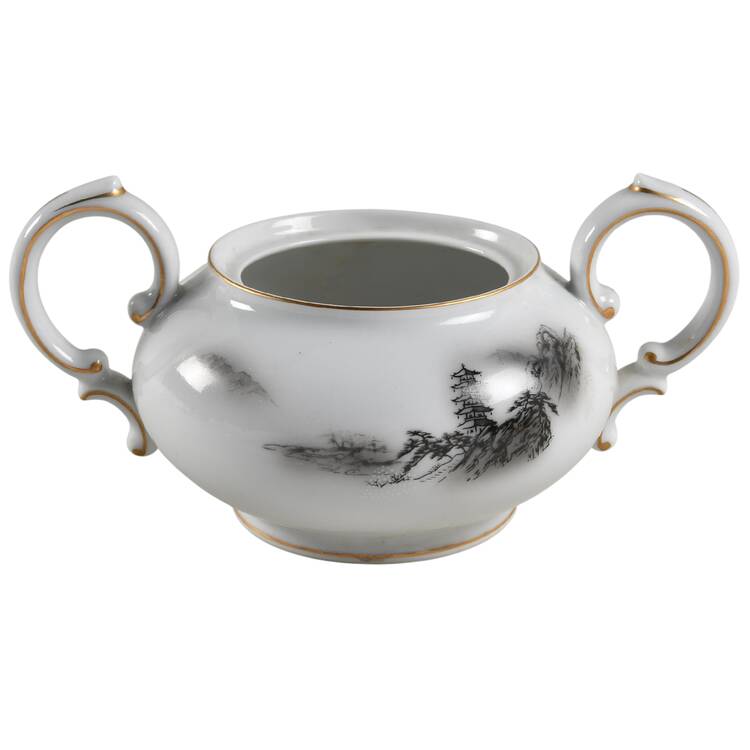 Landscape Sugar Bowl No Lid