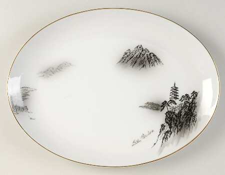 Landscape 12" Oval Serving Platter