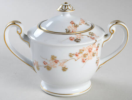 Maple (Rim) Sugar Bowl & Lid