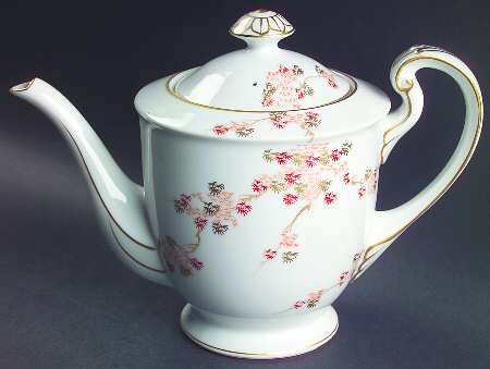 Maple (Rim) Teapot & Lid