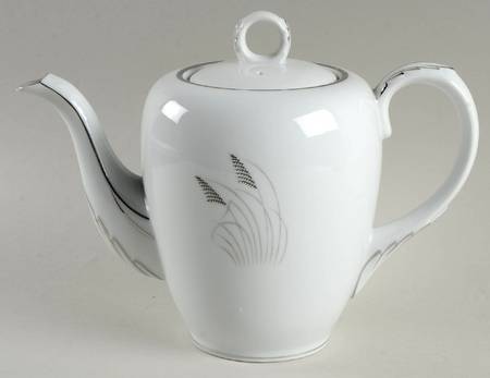 Moon Glow (Black Plant) Coffee Pot & Lid
