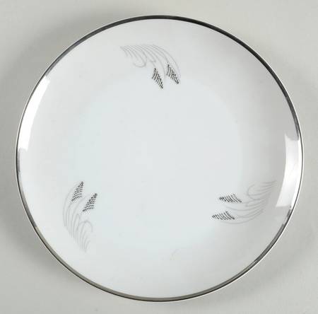Moon Glow (Black Plant) Salad Plate
