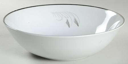Moon Glow (Black Plant) 10" Round Vegetable Bowl