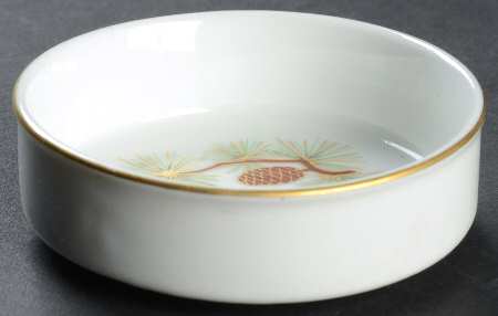 Pine Cone (Rim Shape) Coaster by Fukagawa