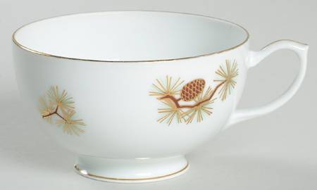 Pine Cone (Rim Shape) Footed Cup