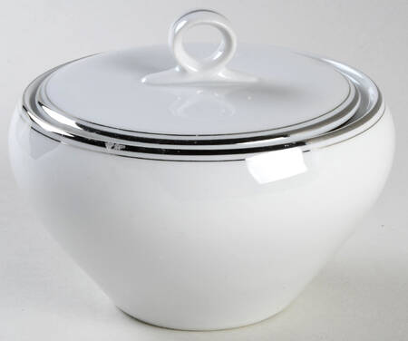 Platinum Sugar Bowl & Lid